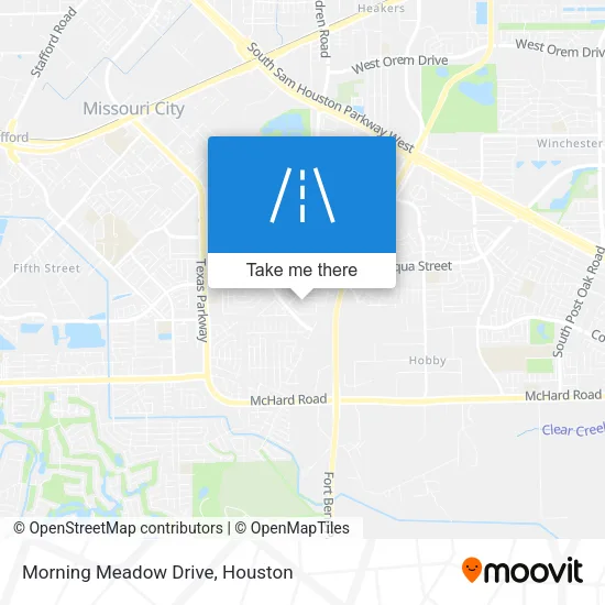 Morning Meadow Drive map