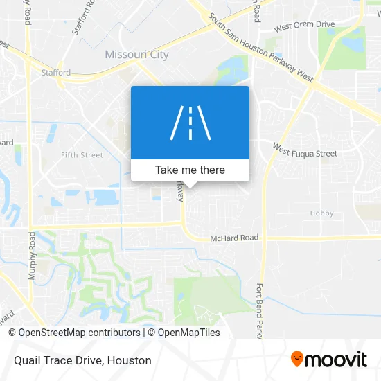 Quail Trace Drive map