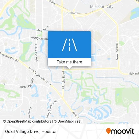 Quail Village Drive map