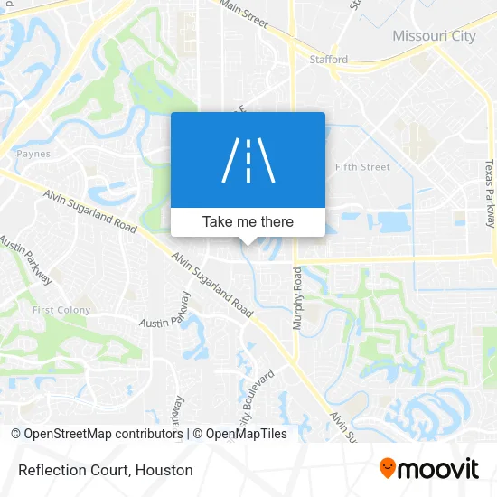 Reflection Court map