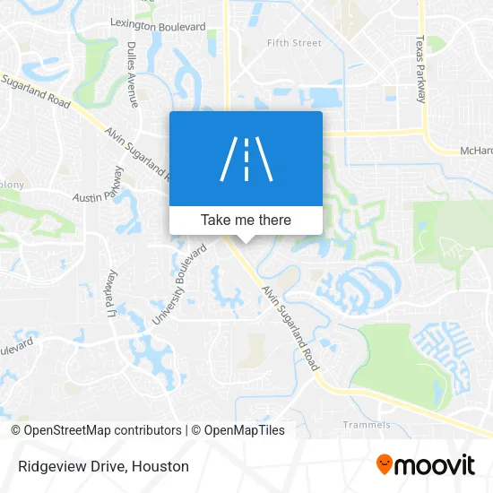 Ridgeview Drive map