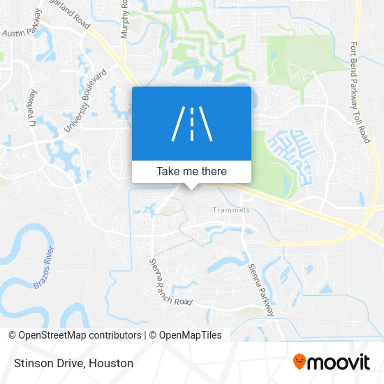 Stinson Drive map