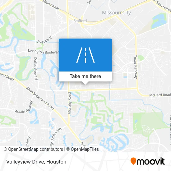 Valleyview Drive map