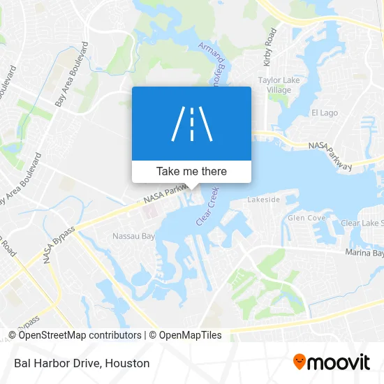 Bal Harbor Drive map