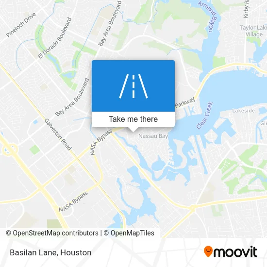 Basilan Lane map