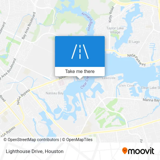 Lighthouse Drive map