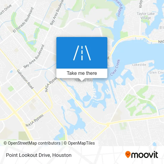 Point Lookout Drive map