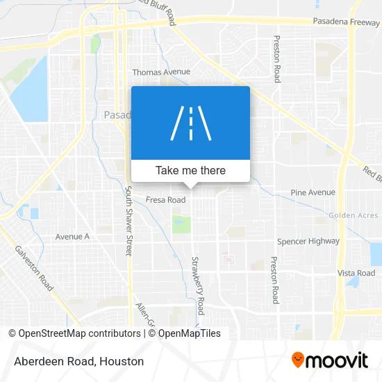 Aberdeen Road map