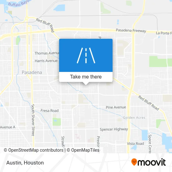 Austin map