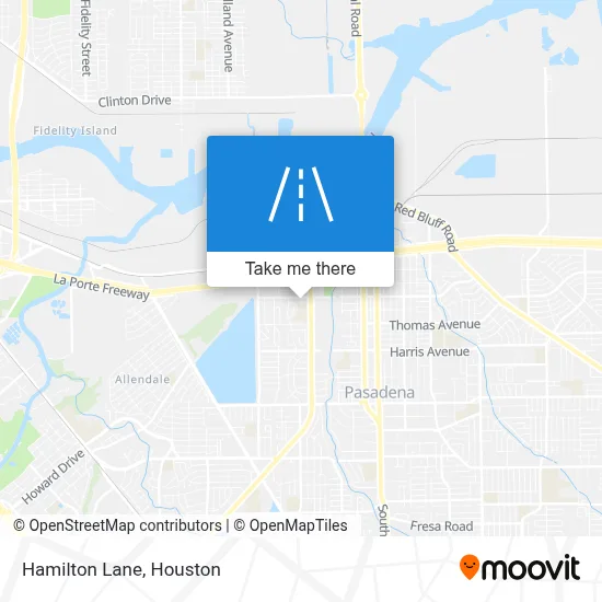 Hamilton Lane map