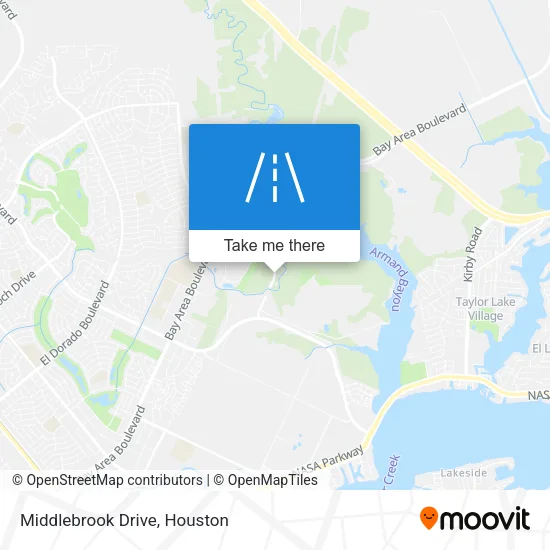 Middlebrook Drive map