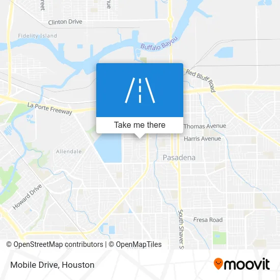 Mobile Drive map