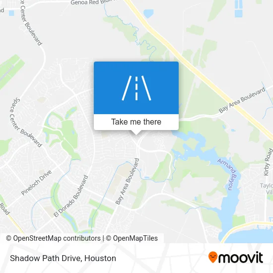 Shadow Path Drive map