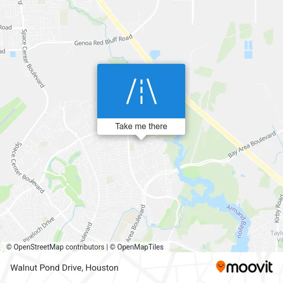 Walnut Pond Drive map