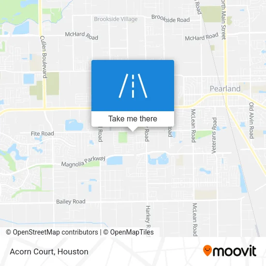 Acorn Court map