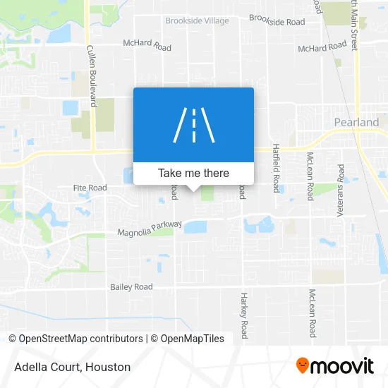 Adella Court map