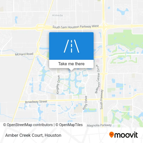 Amber Creek Court map