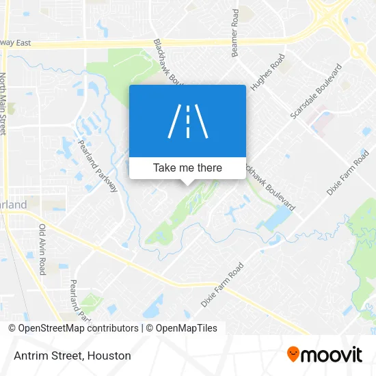 Antrim Street map