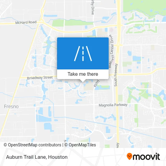Auburn Trail Lane map