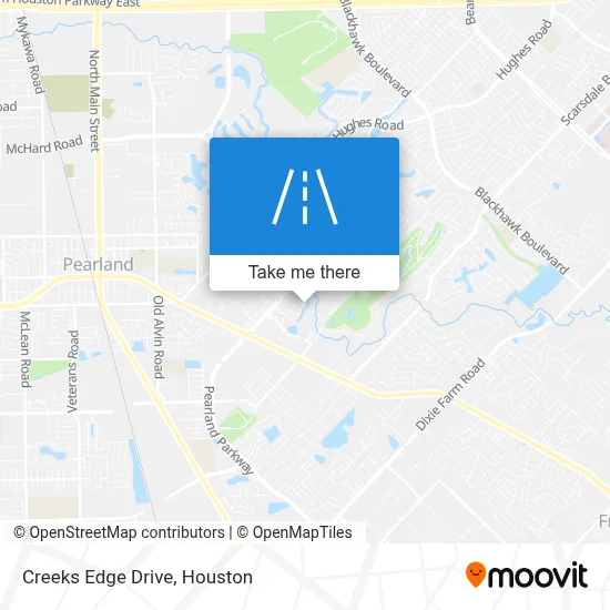 Creeks Edge Drive map
