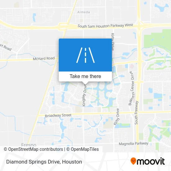 Diamond Springs Drive map