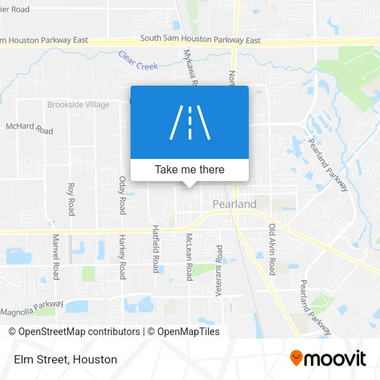 Elm Street map