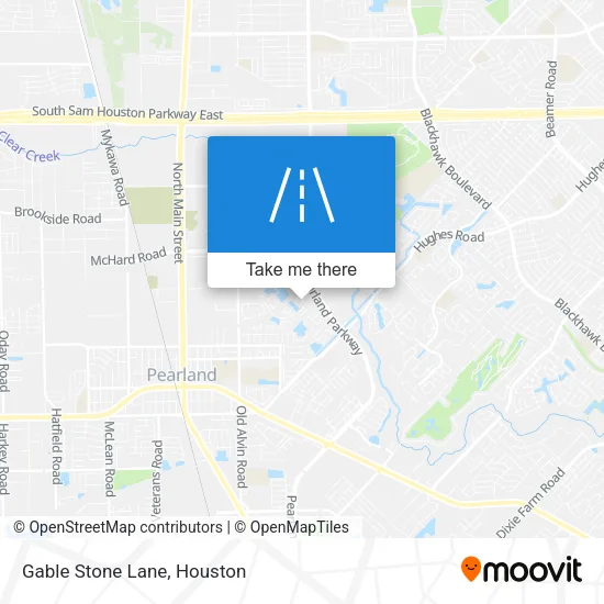 Gable Stone Lane map