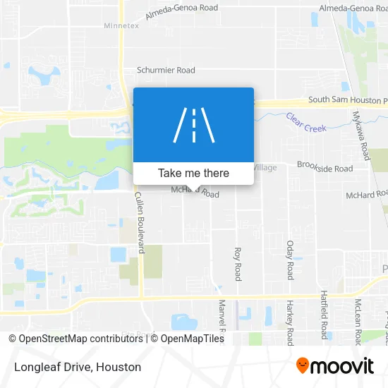 Longleaf Drive map