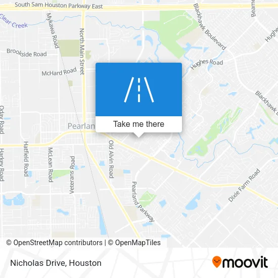 Nicholas Drive map