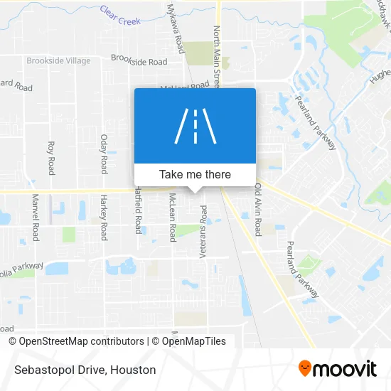 Sebastopol Drive map