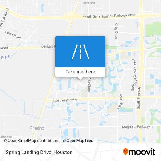 Spring Landing Drive map