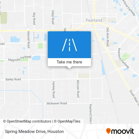 Spring Meadow Drive map