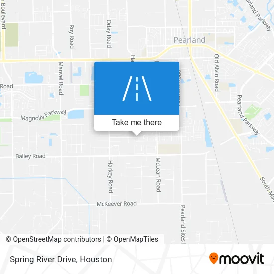 Spring River Drive map