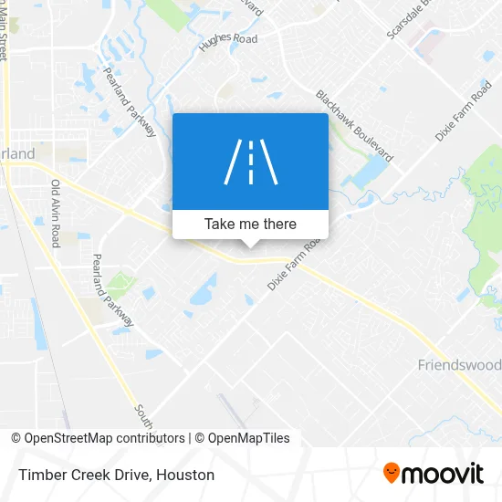 Timber Creek Drive map