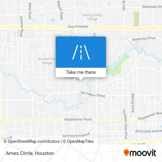 Ames Circle map