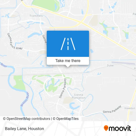 Bailey Lane map