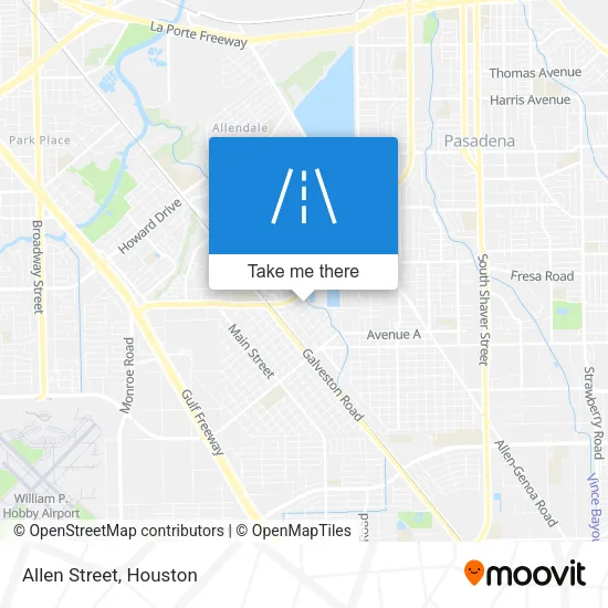 Allen Street map