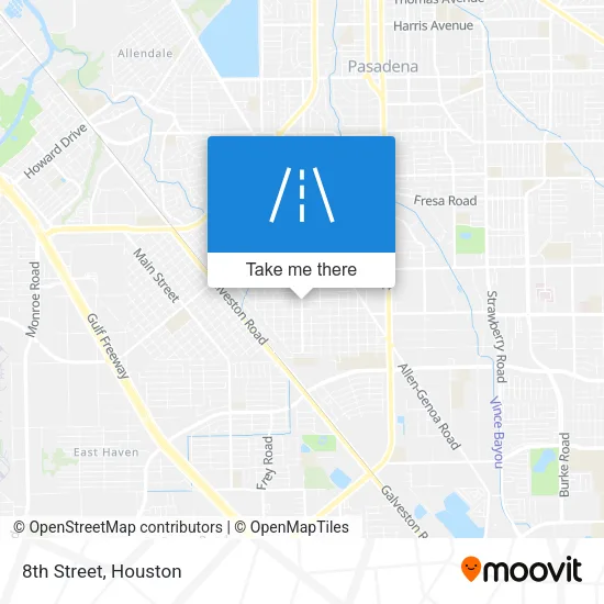 8th Street map
