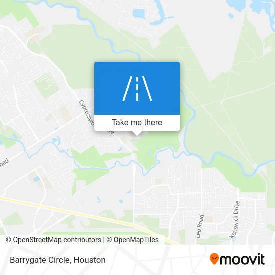 Barrygate Circle map