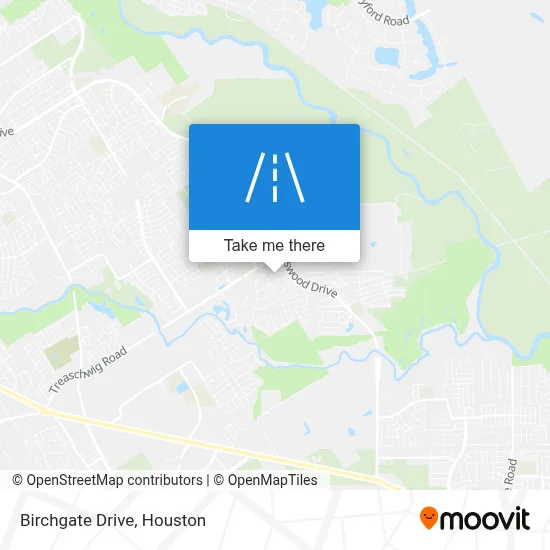 Birchgate Drive map
