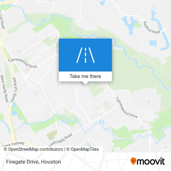 Firegate Drive map