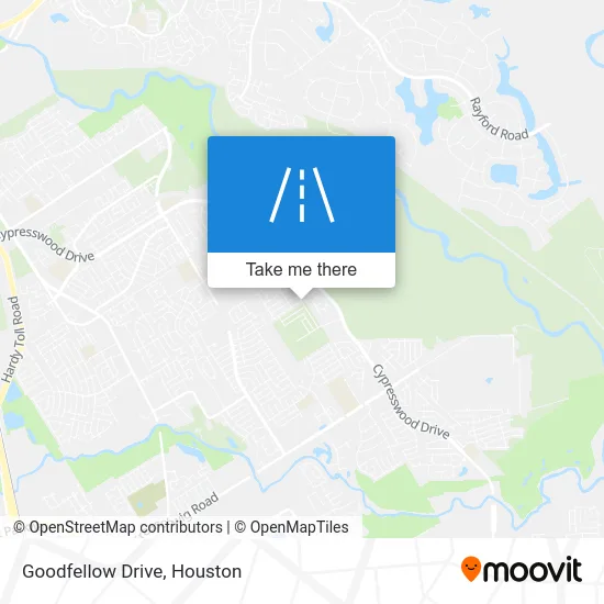 Goodfellow Drive map
