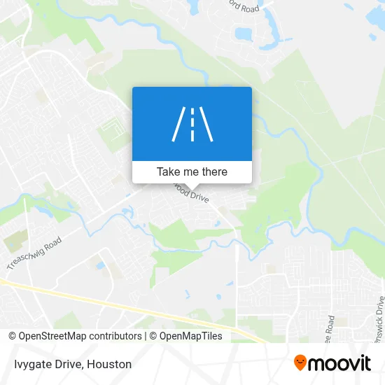 Ivygate Drive map