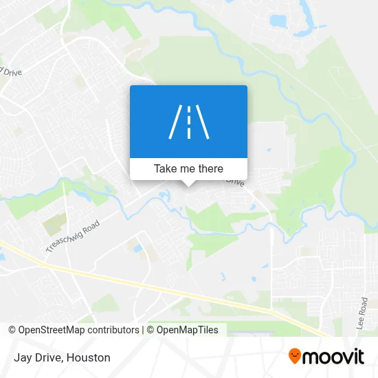 Jay Drive map