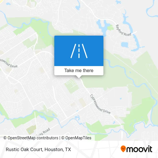 Rustic Oak Court map