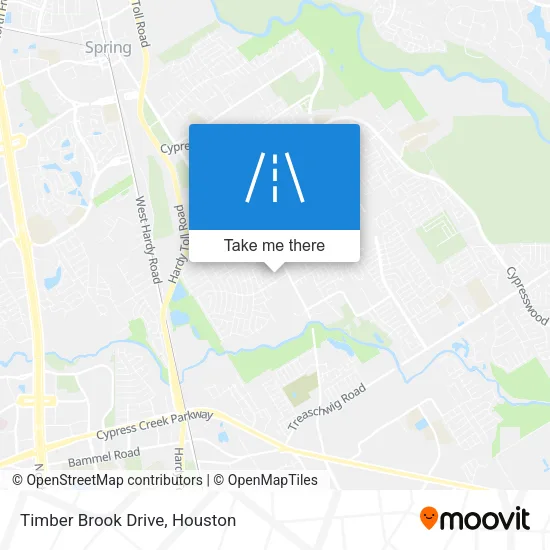 Timber Brook Drive map