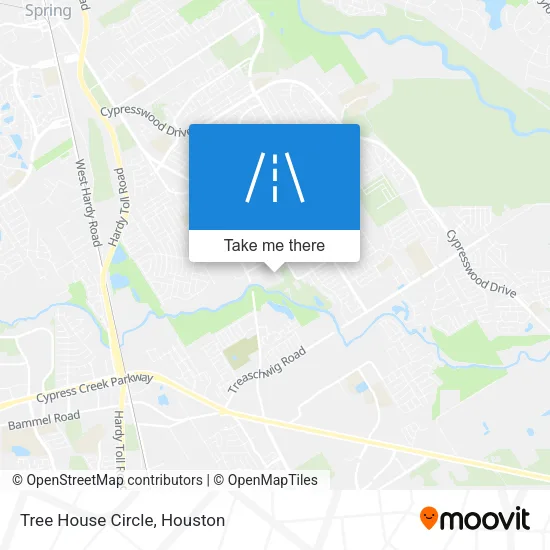 Tree House Circle map