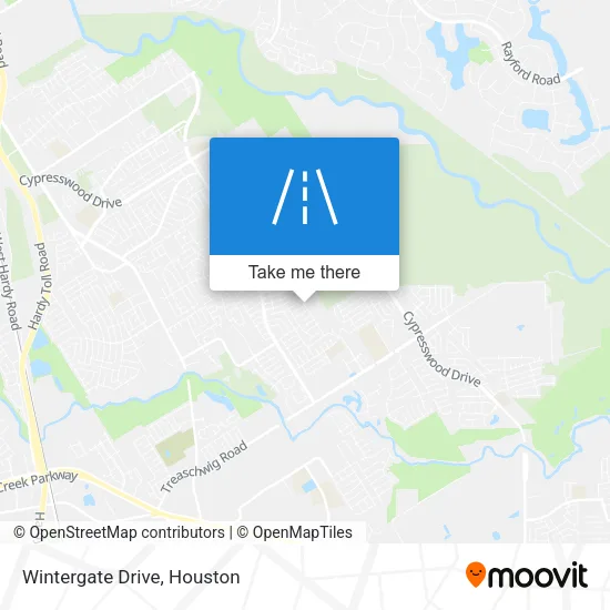 Wintergate Drive map