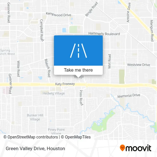 Green Valley Drive map