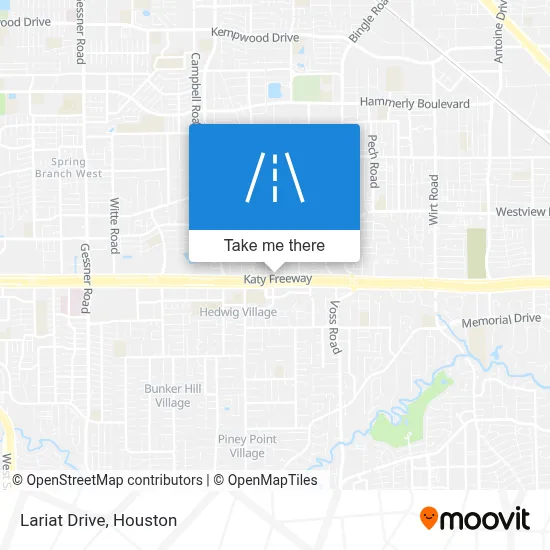 Lariat Drive map